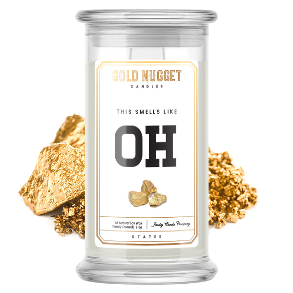 This Smells Like OH State Gold Nugget Candles