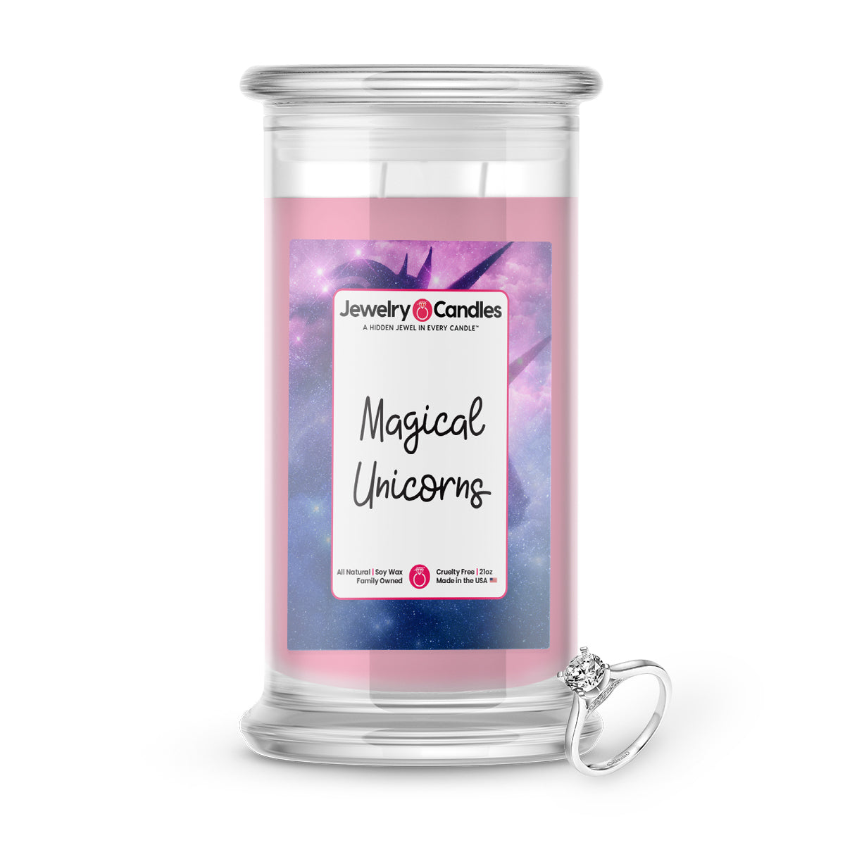Magical Unicorns  Jewelry Candle
