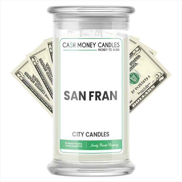San Fran City Cash Candle