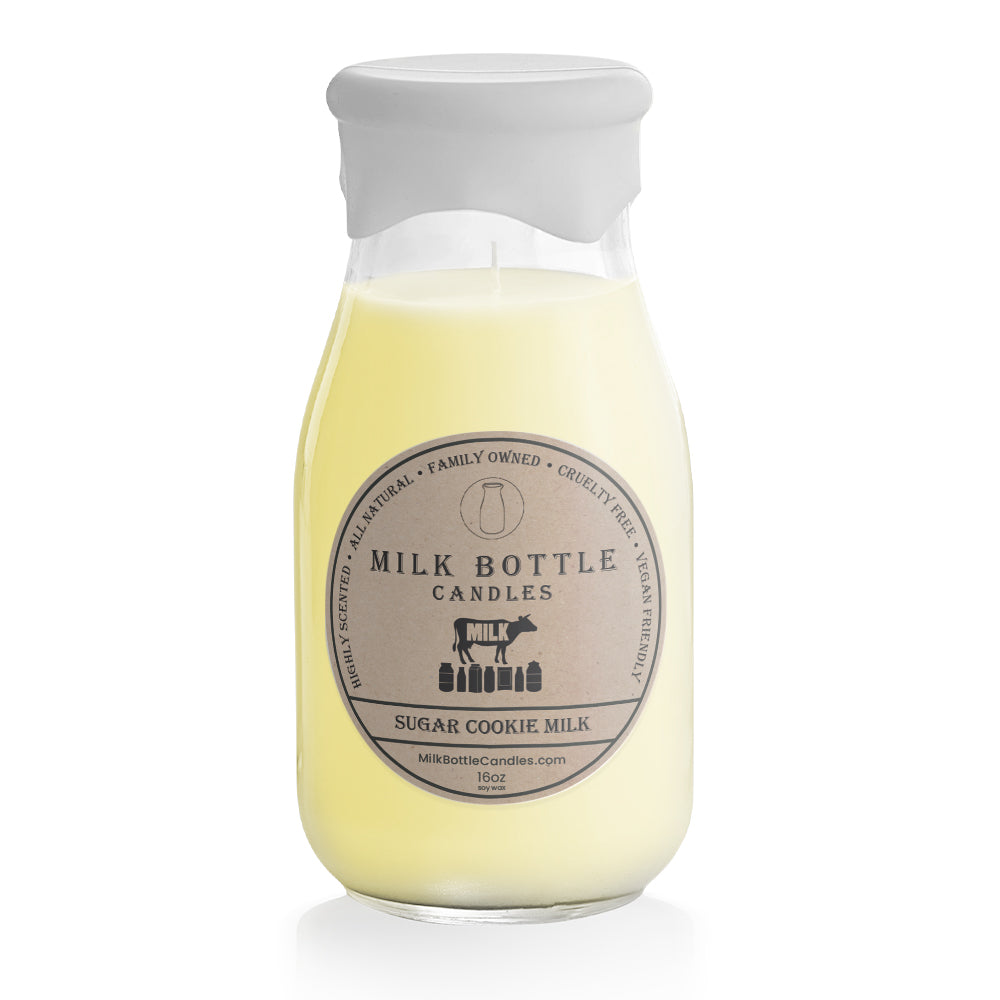 Sugar Cookie Milk - Milk Bottle Candles