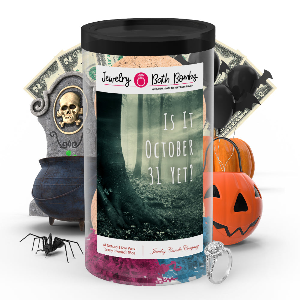 Is it october 31 yet? Jewelry Bath Bombs