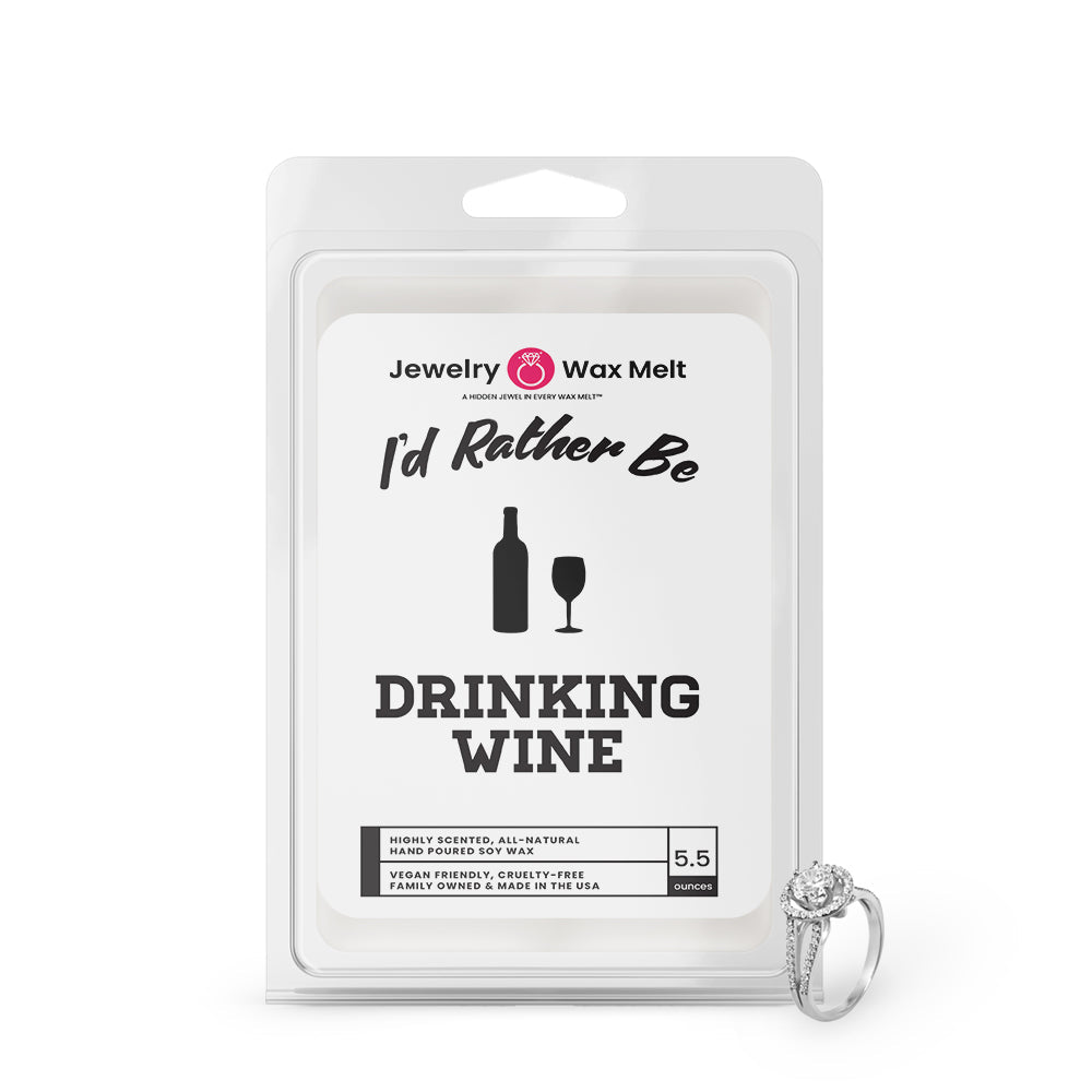 I'd rather be Drinking Wine Jewelry Wax Melts
