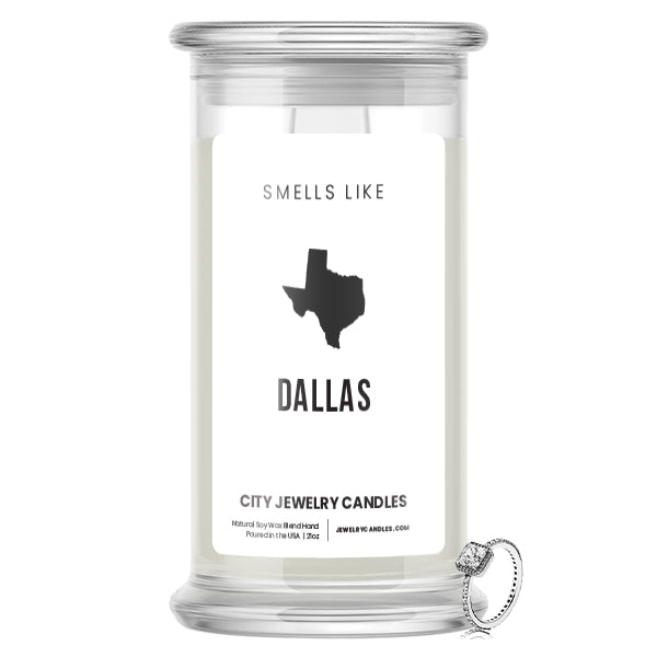 Smells Like Dallas City Jewelry Candles