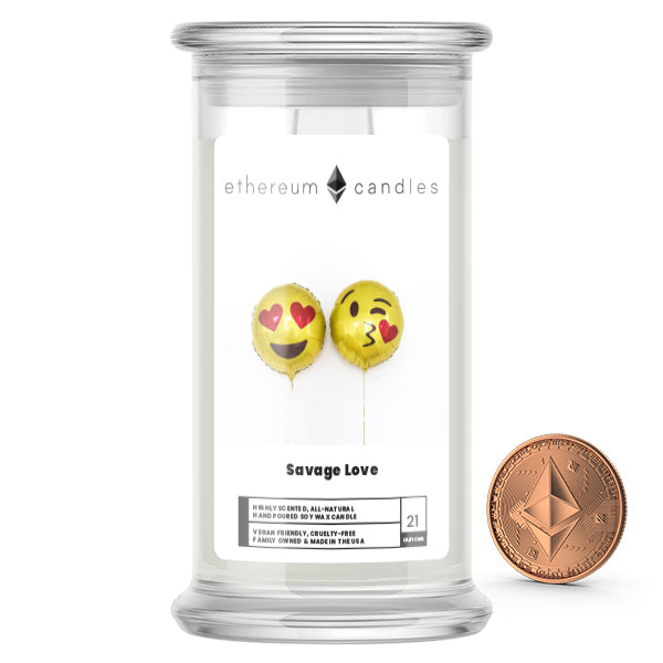 Savage Love Ethereum Candles