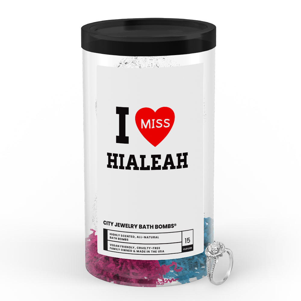 I miss Hialeah City Jewelry Bath Bombs
