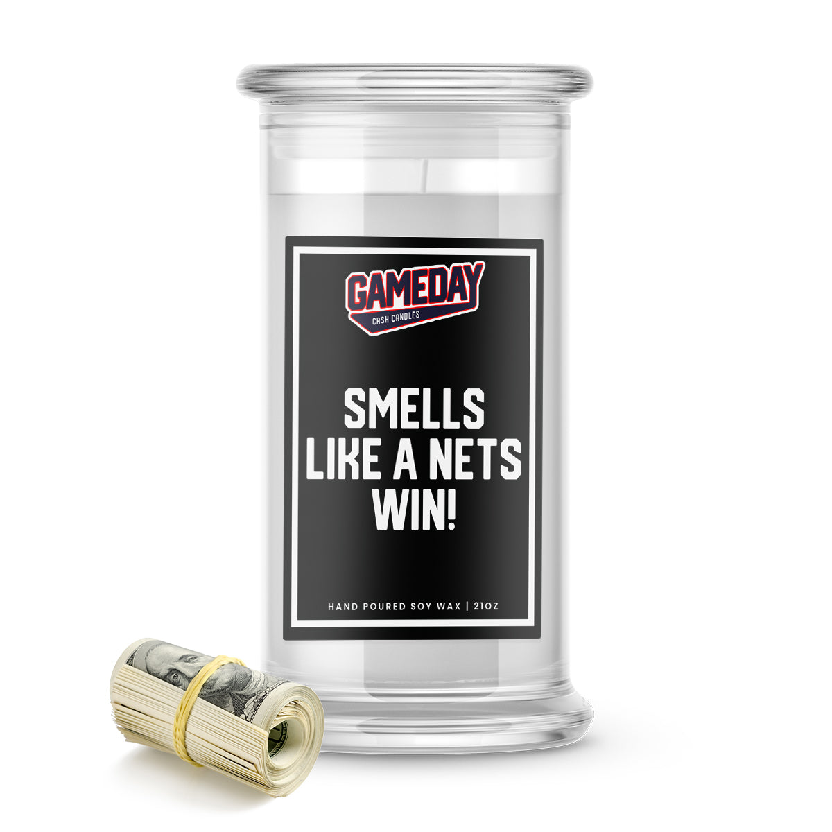 Brookly Nets Game Day Cash Candles