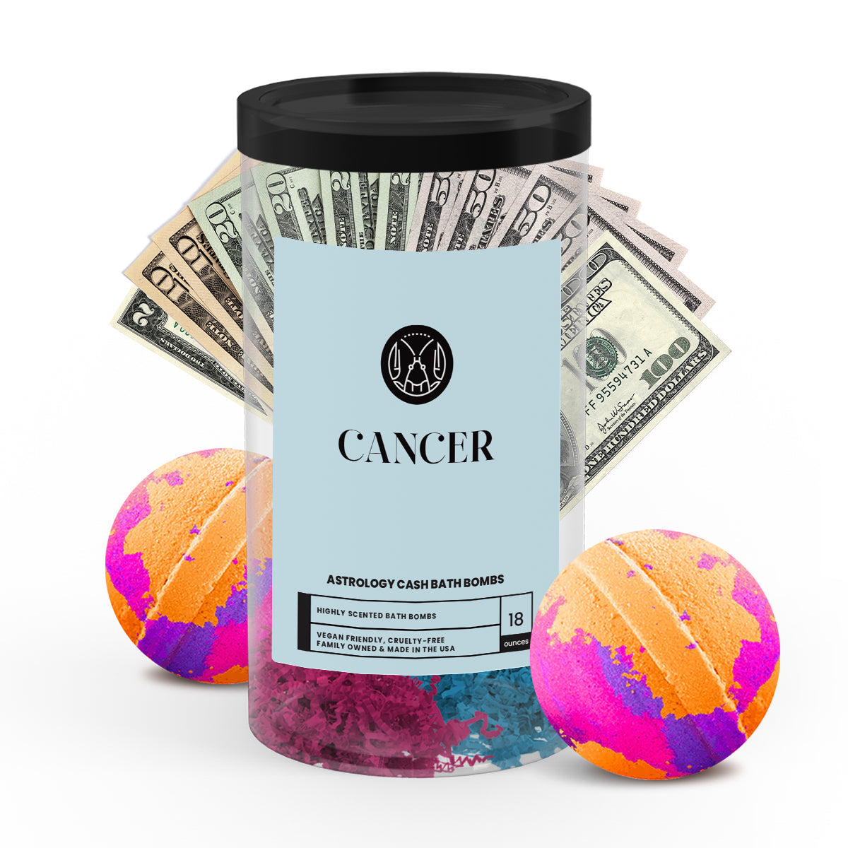 Libra Astrology Cash Bath Bombs