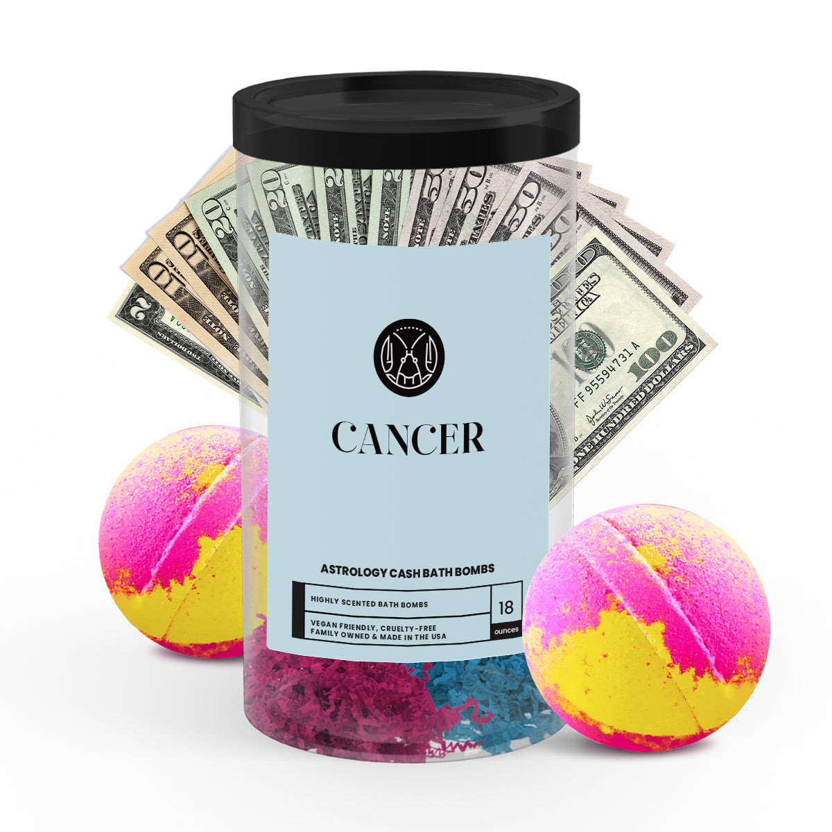 Cancer Astrology Cash Bath Bombs