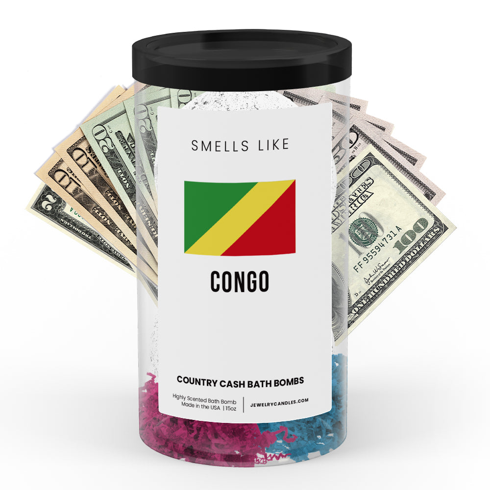 Smells Like Congo Country Cash Bath Bombs