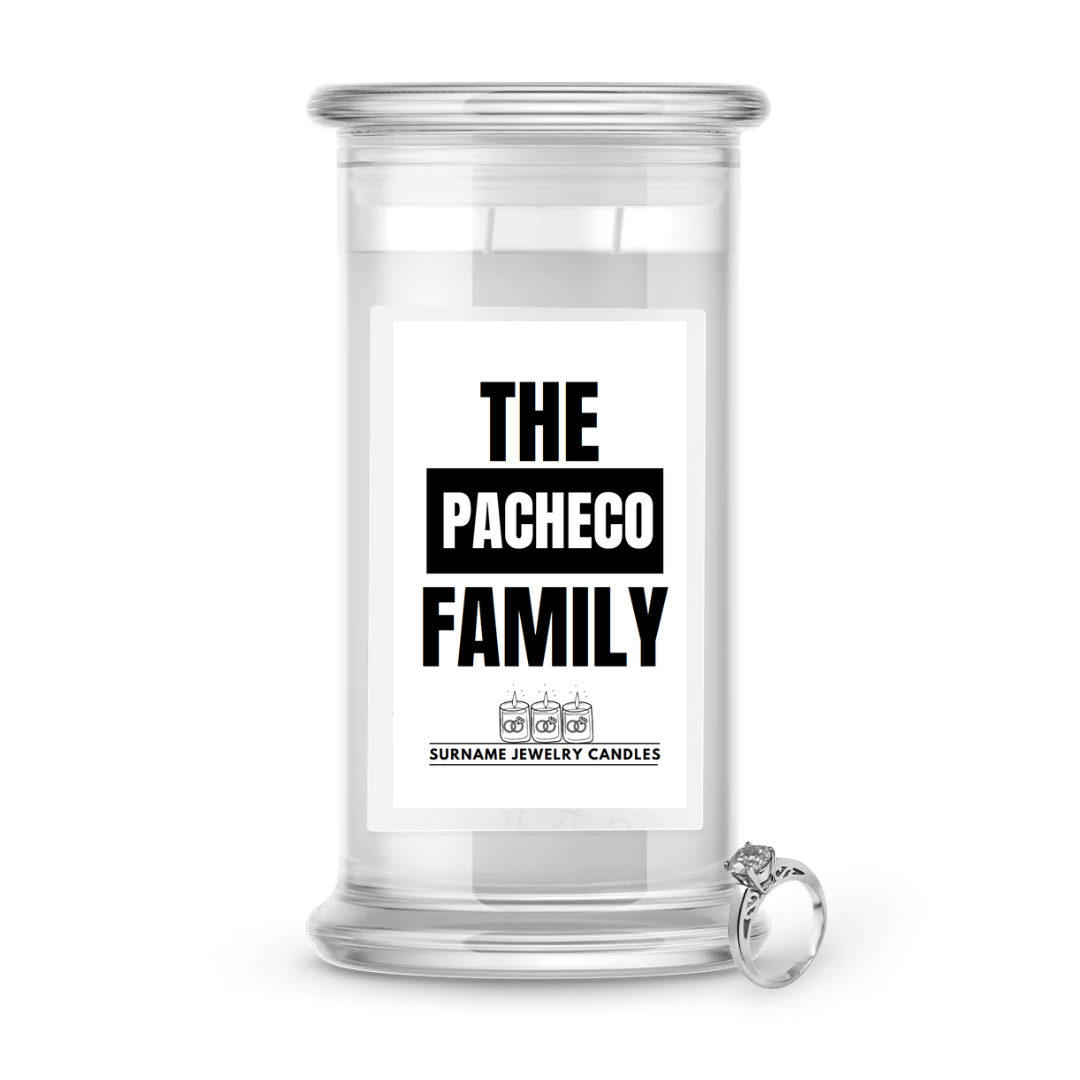 The Pacheco Family | Surname Jewelry Candles