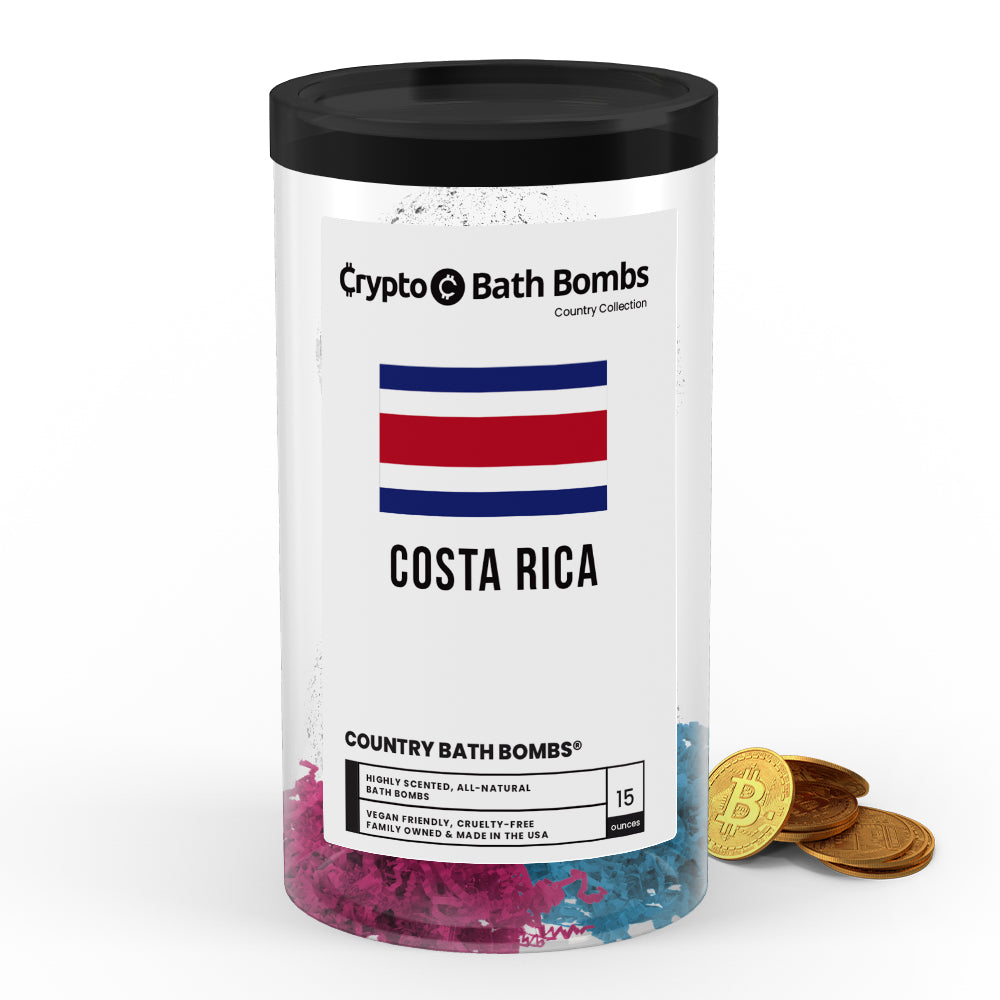Costa Rica Country Crypto Bath Bombs