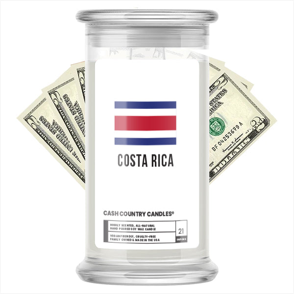 Costa Rica Cash Country Candles