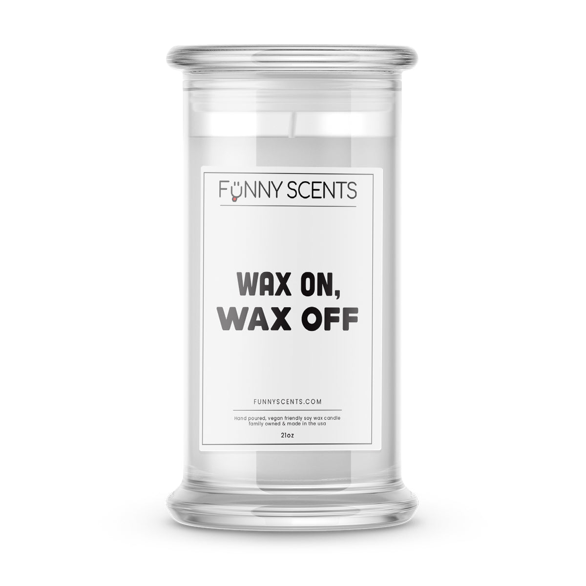 Wax on Wax off Funny Candles