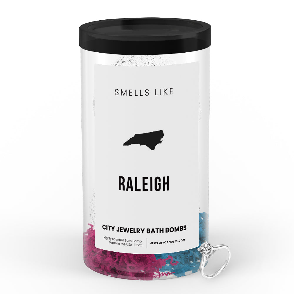 Smells Like Raleigh City Jewelry Bath Bombs