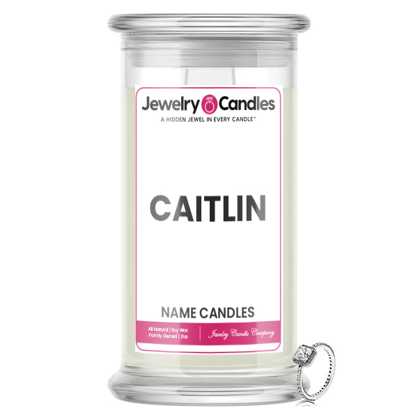 CAITLIN Name Jewelry Candles
