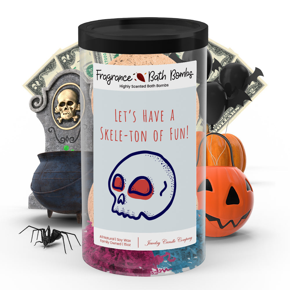 Let's have a skele-ton of fun! Fragrance Bath Bombs