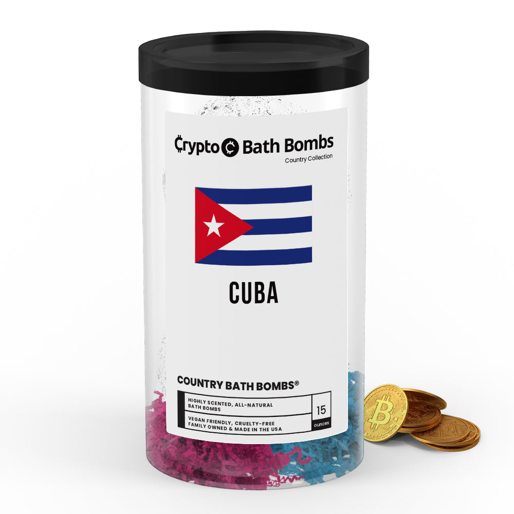 Cuba Country Crypto Bath Bombs