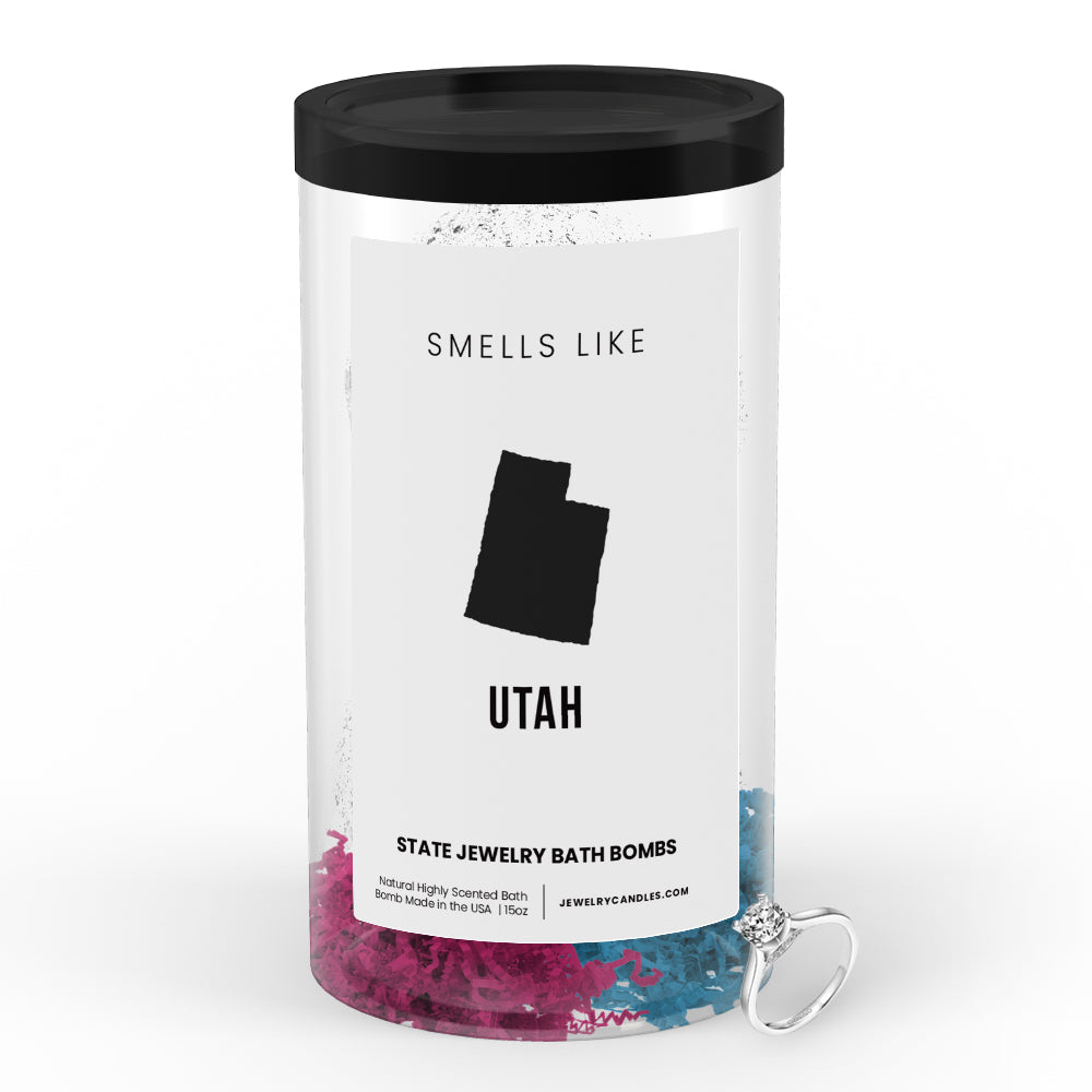Smells Like Utah State Jewelry Bath Bombs