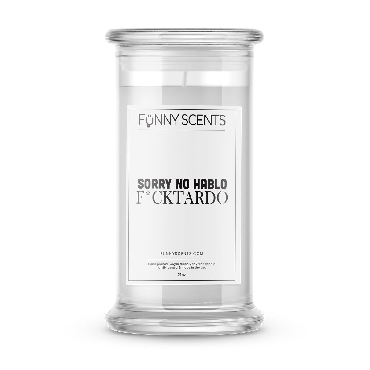 Sorry No Hablo F*cktardo Funny Candles