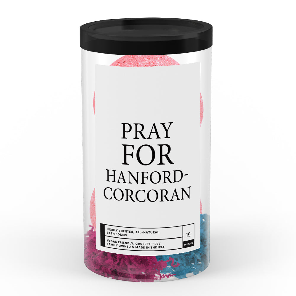 Pray For Hanford-Corcoran  Bath Bomb Tube