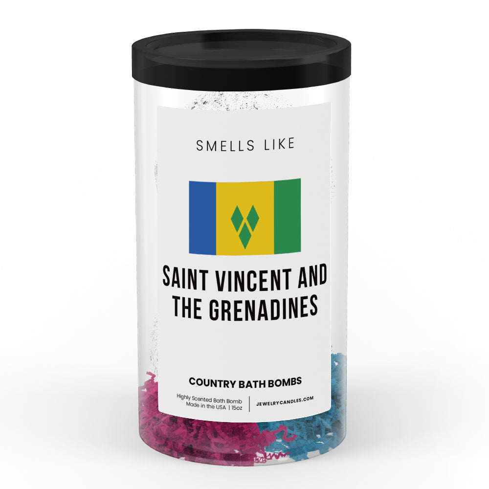 Smells Like Saint Vincent and The Grenadines Country Bath Bombs