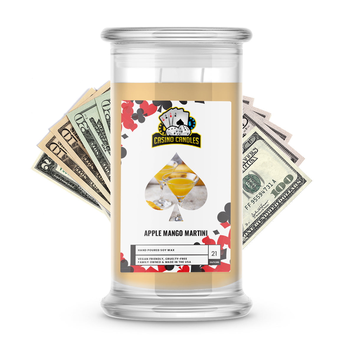 Apple Mango Martini | Cash Casino Candles