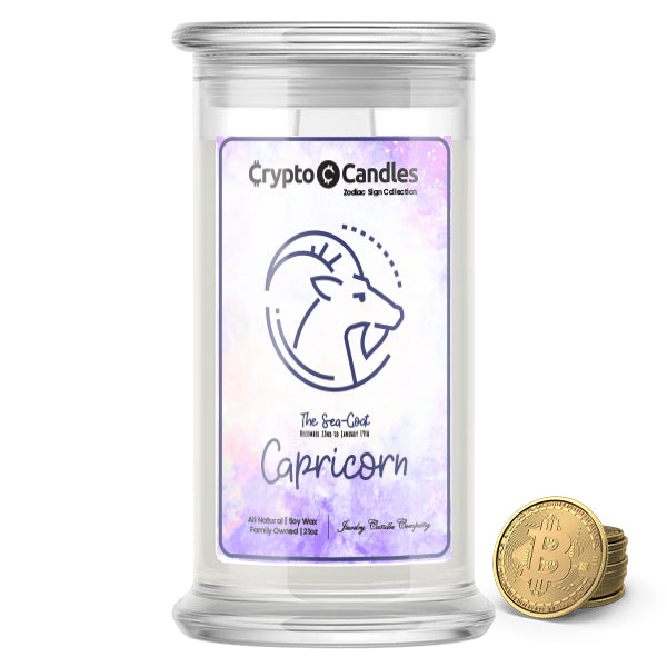 Capricorn Zodiac Crypto Candles