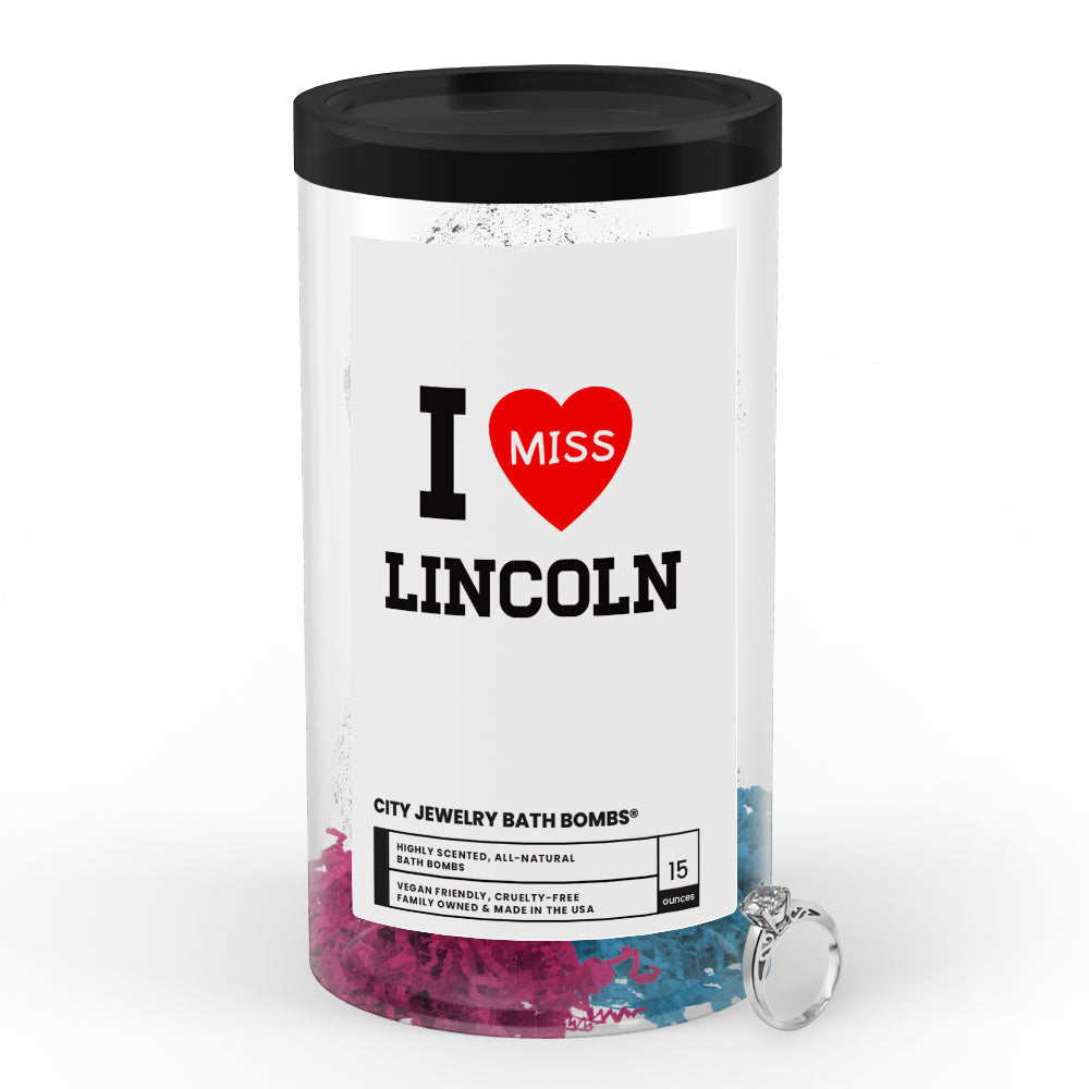 I miss Lincoln City Jewelry Bath Bombs
