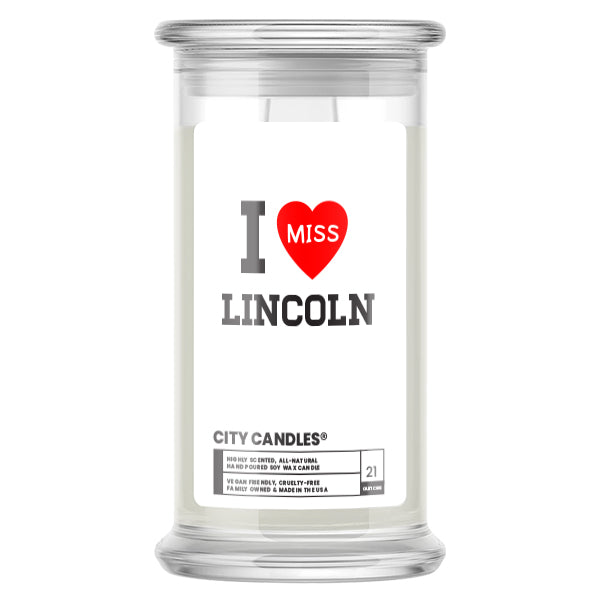 I miss Lincoln City  Candles