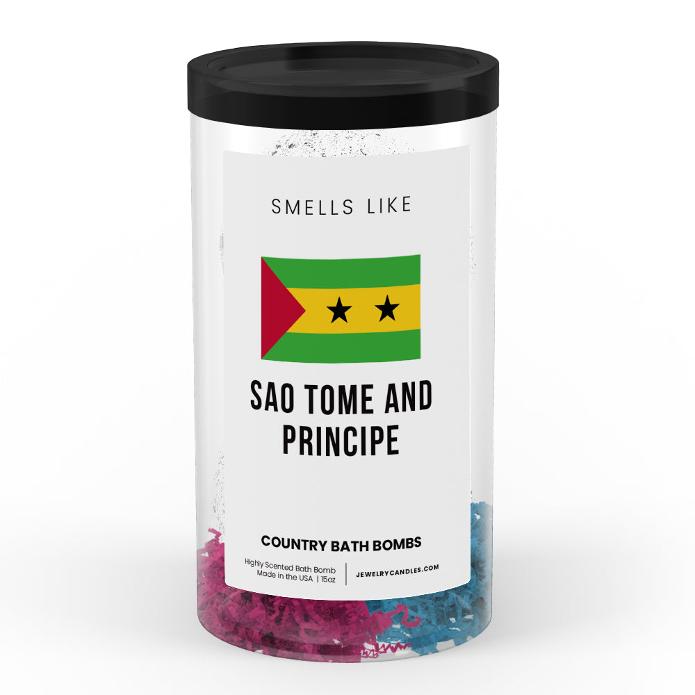 Smells Like Sao Tome and Principe Country Bath Bombs
