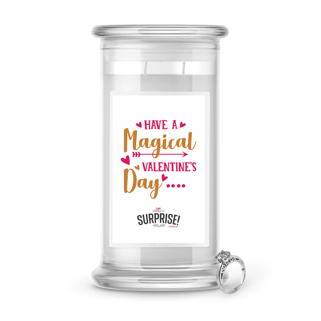 Have a Magical Valentine's Day  | Valentine's Day Surprise Jewelry Candles