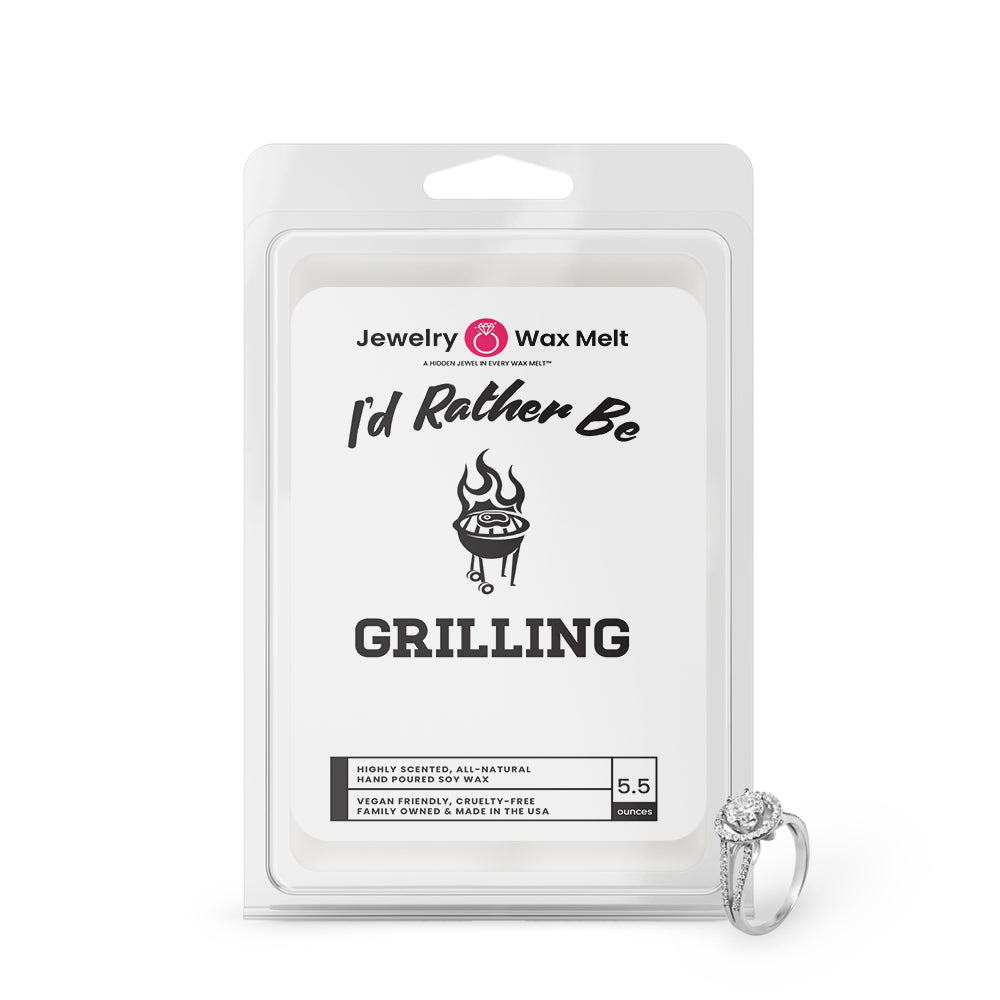 I'd rather be Grilling Jewelry Wax Melts