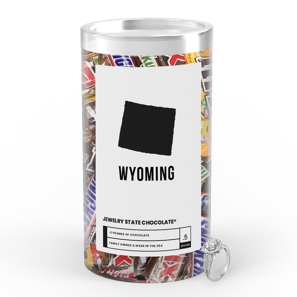 Wyoming Jewelry State Chocolate