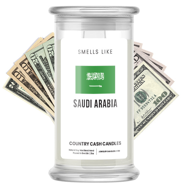 Smells Like Saudi Arabia Country Cash Candles