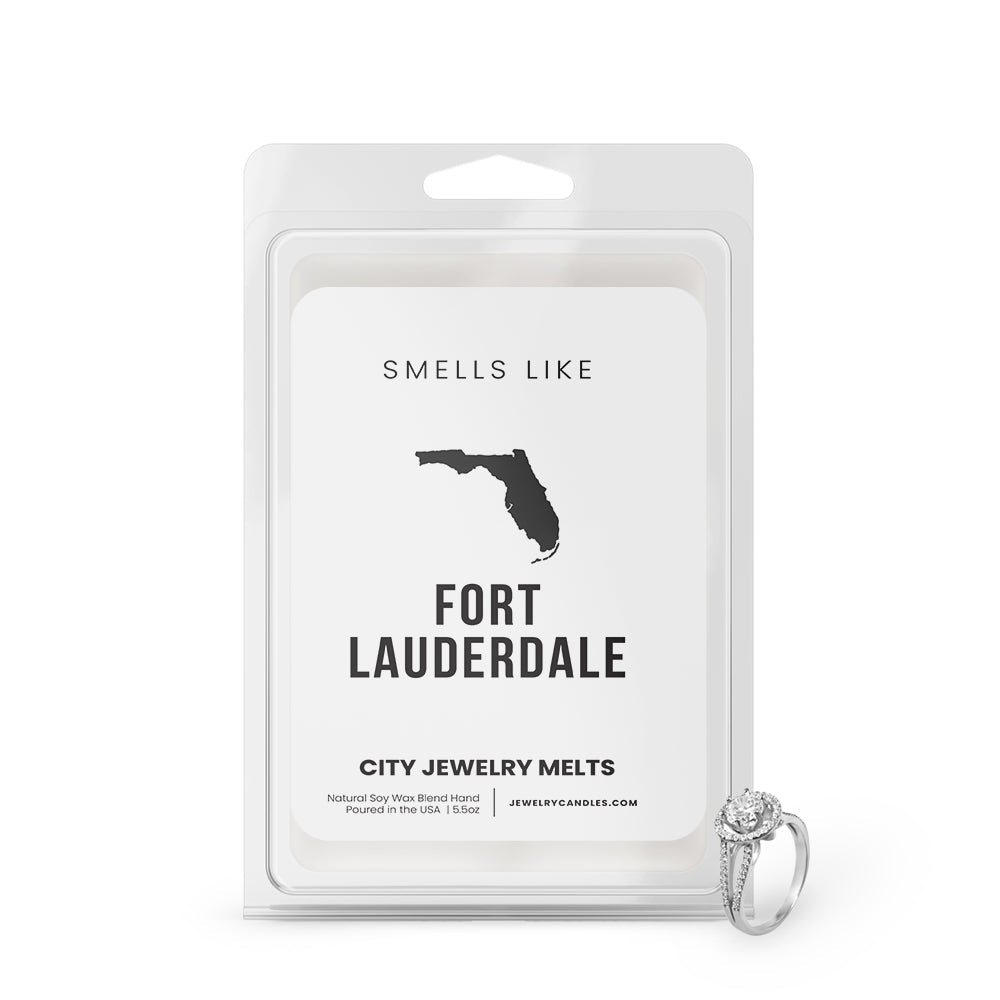 Smells Like Fort Lauderdale City Jewelry Wax Melts