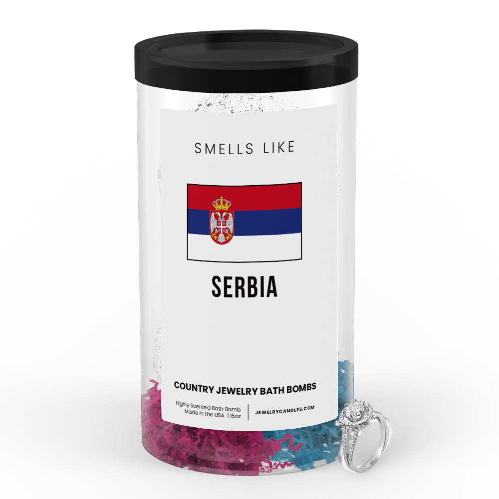 Smells Like Serbia Country Jewelry Bath Bombs