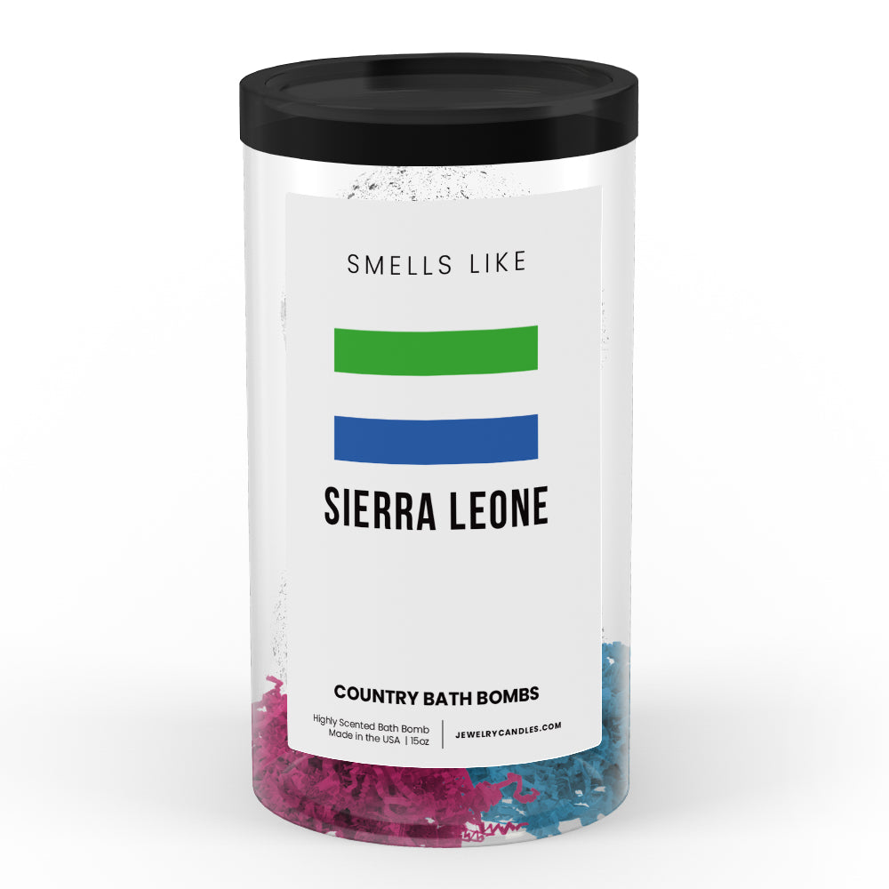 Smells Like Sierra Leone Country Bath Bombs
