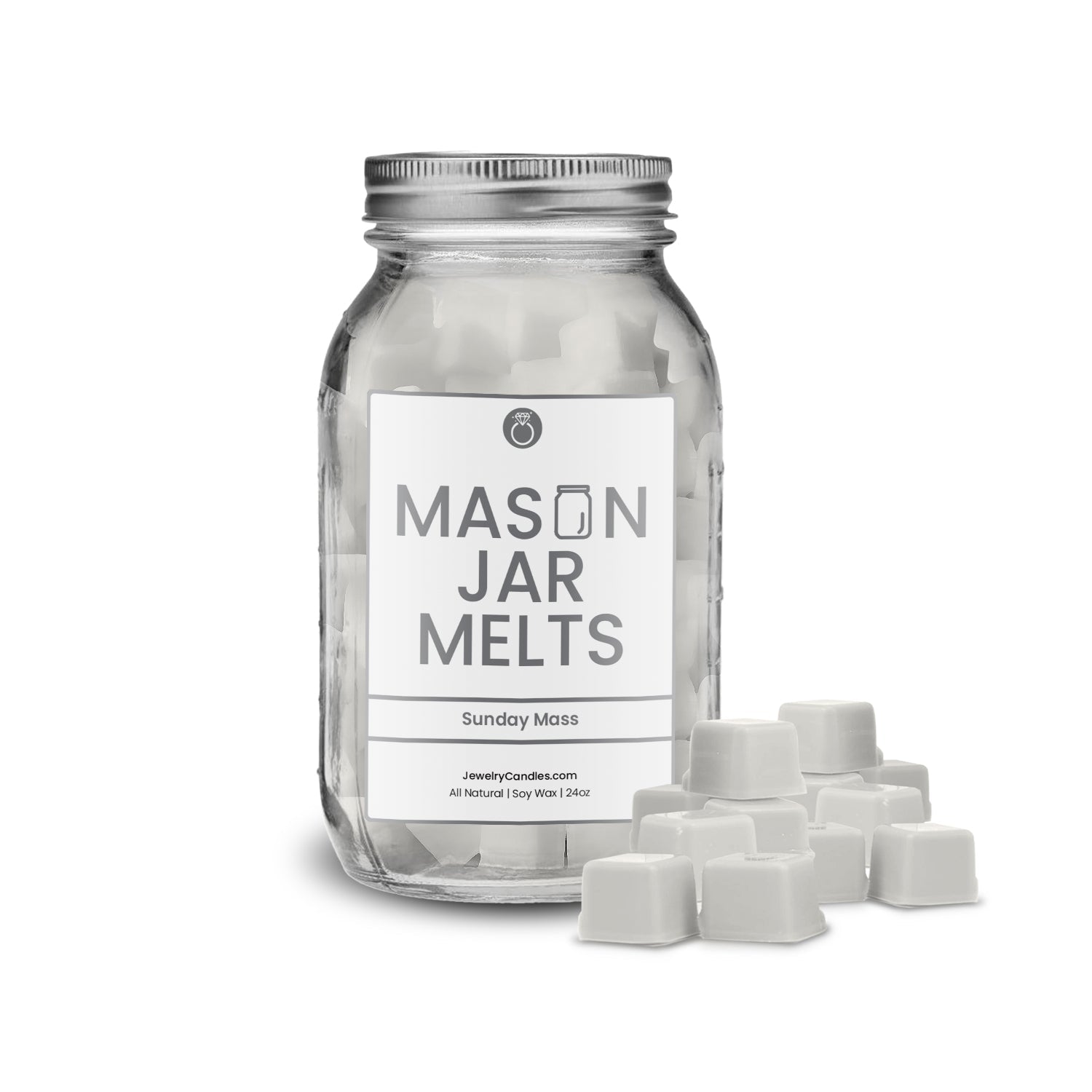 Sunday mass | Mason Jar Wax Melts