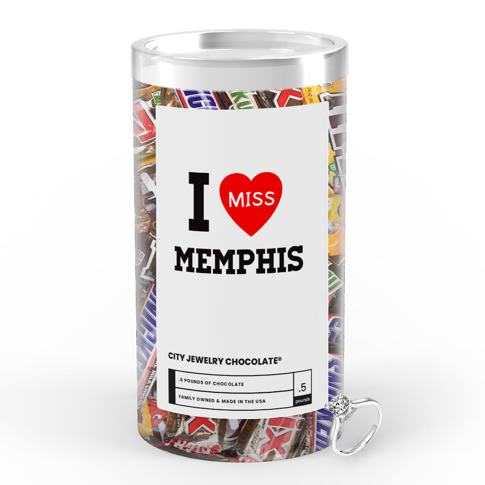 I miss Memphis City Jewelry Chocolate