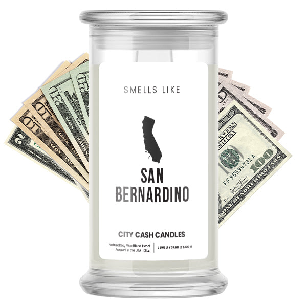 Smells Like San Bernardino City Cash Candles