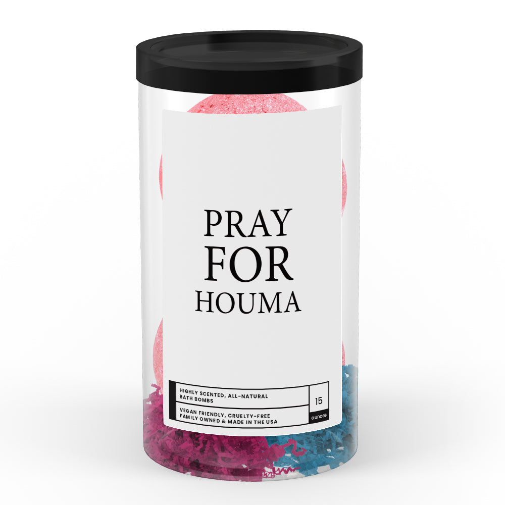 Pray For Houma Bath Bomb Tube