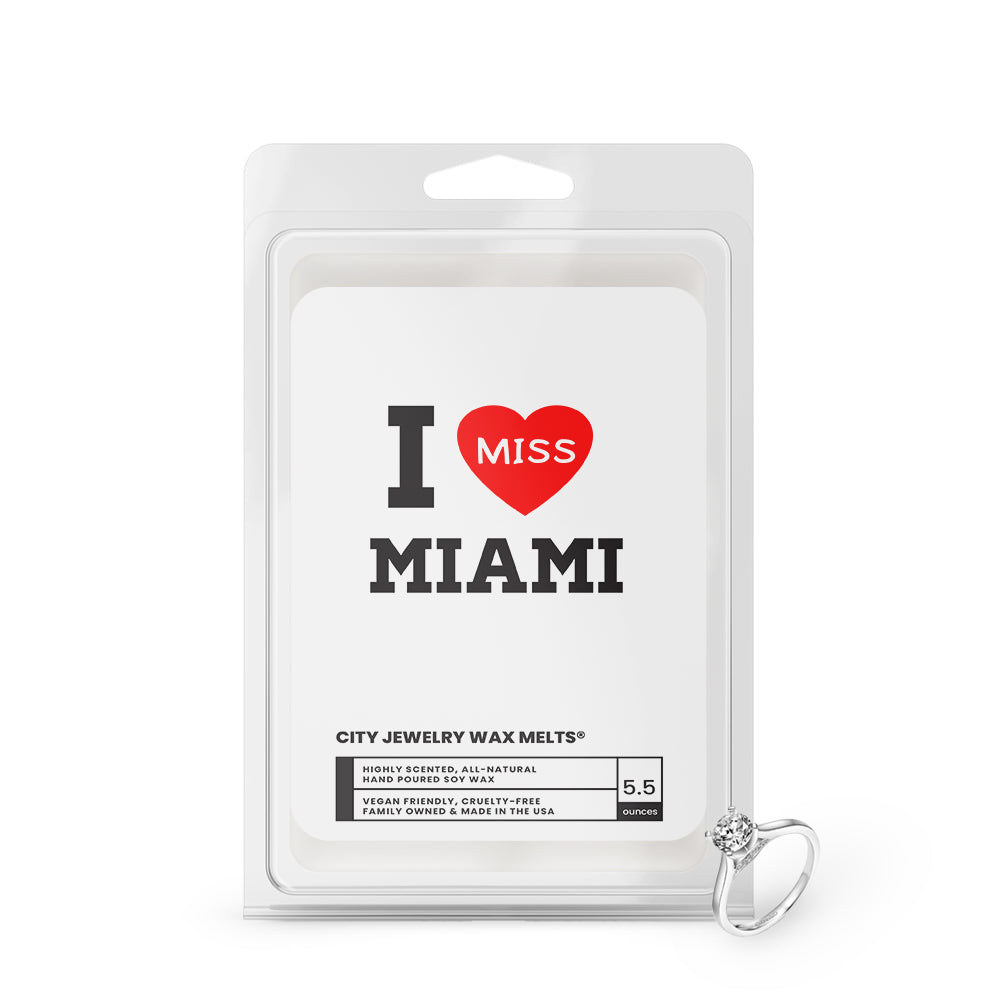 I miss Miami City Jewelry Wax Melts