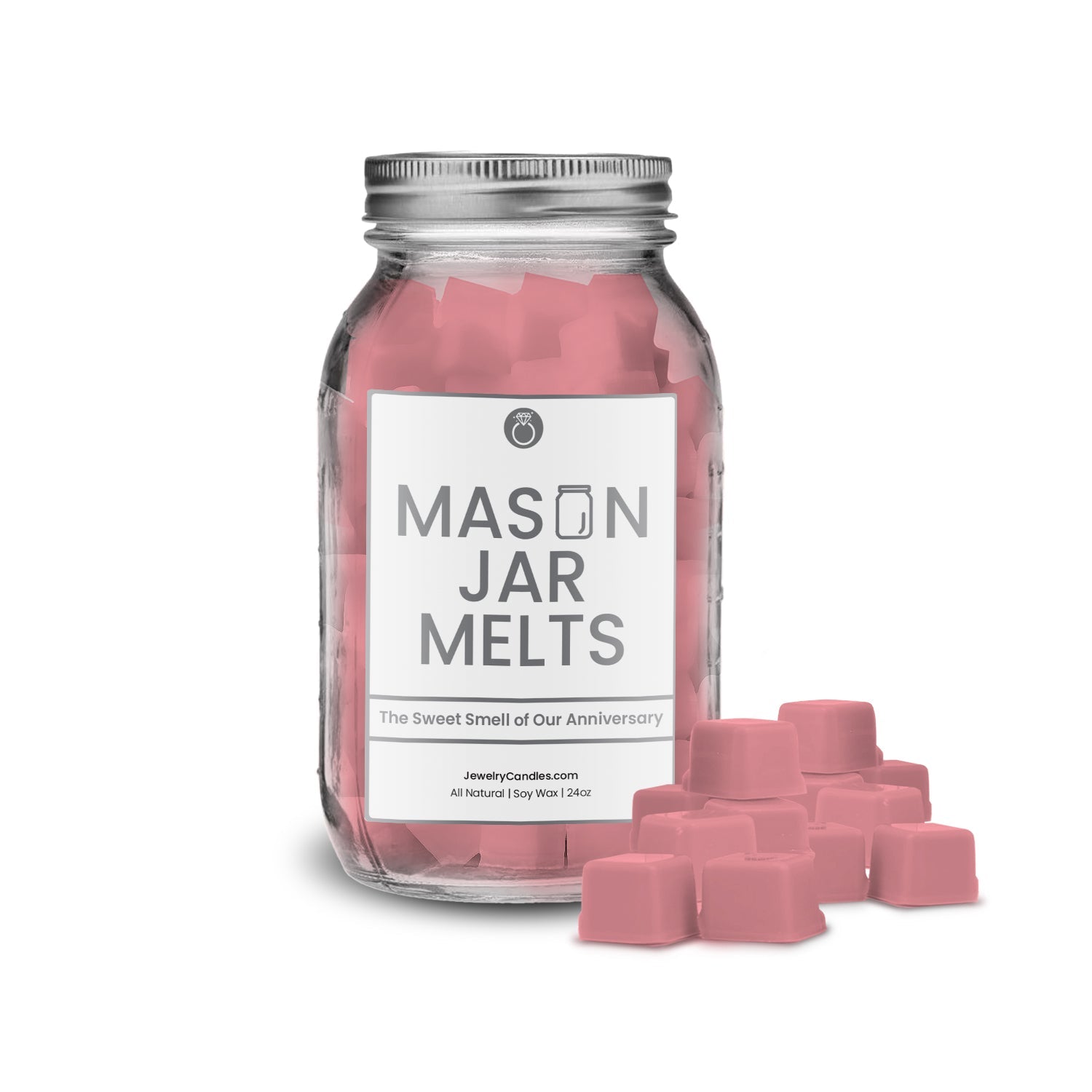 The Sweet Smell of our anniversary | Mason Jar Wax Melts