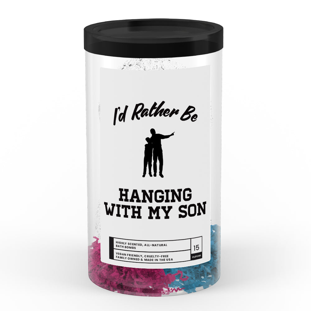 I'd rather be Hanging With My Son Bath Bombs