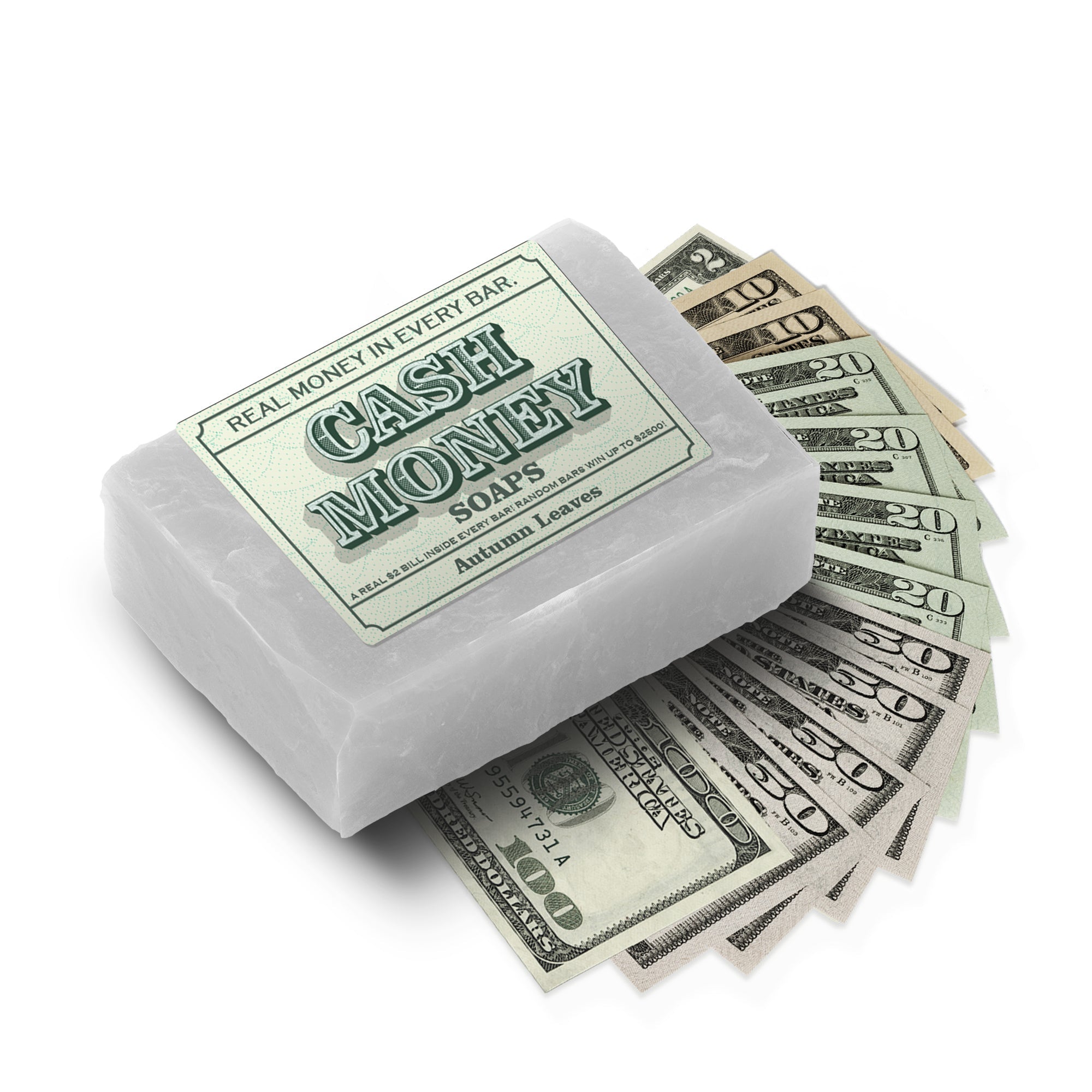 Autumn Leaves Cash Money Goat Milk Soaps