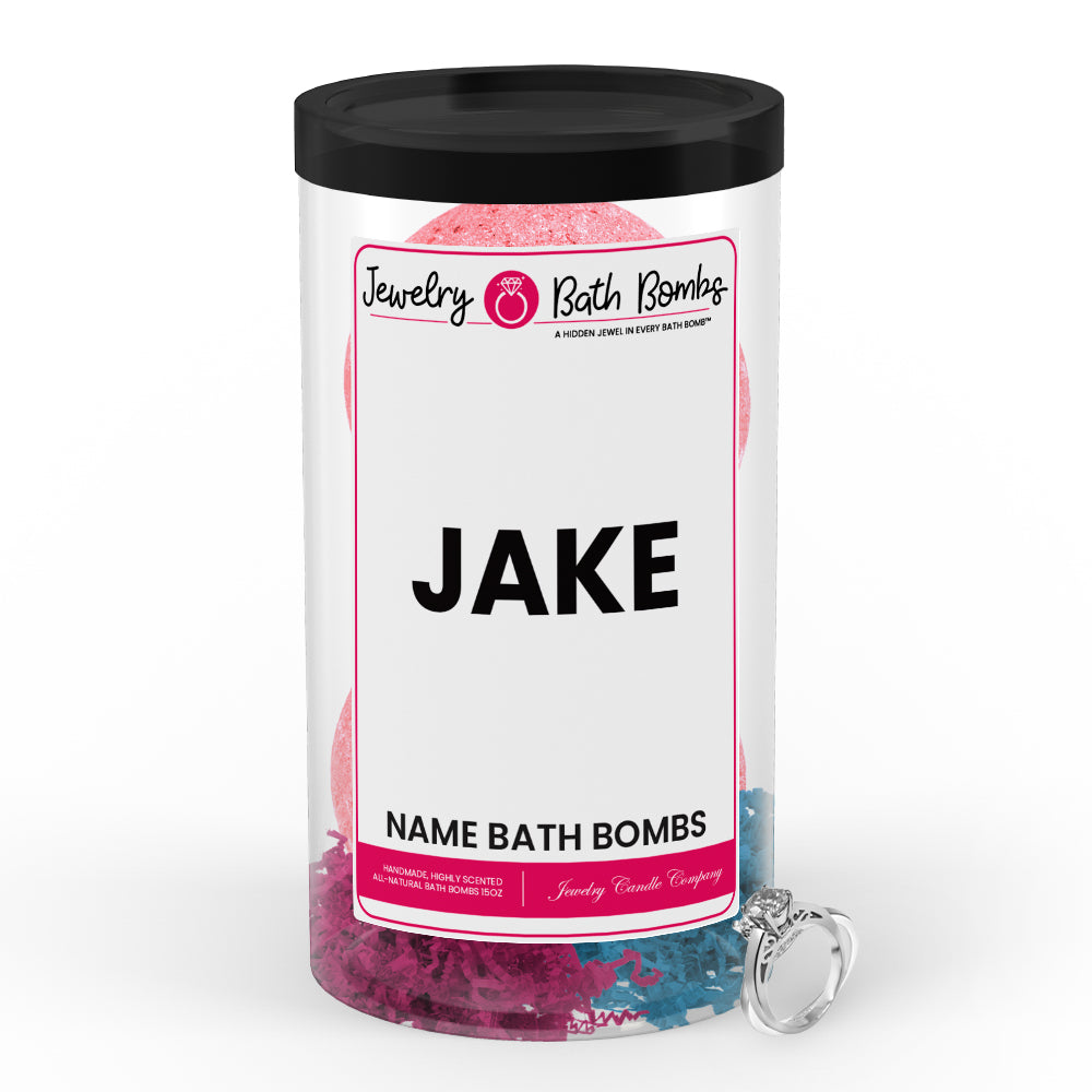 JAKE  Name Jewelry Bath Bomb Tube