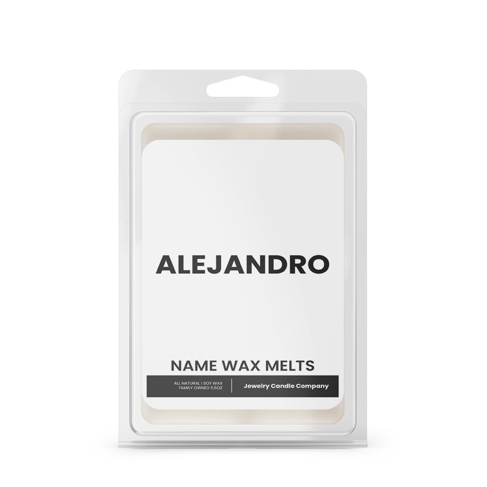 ALEJANDRO Name Wax Melts