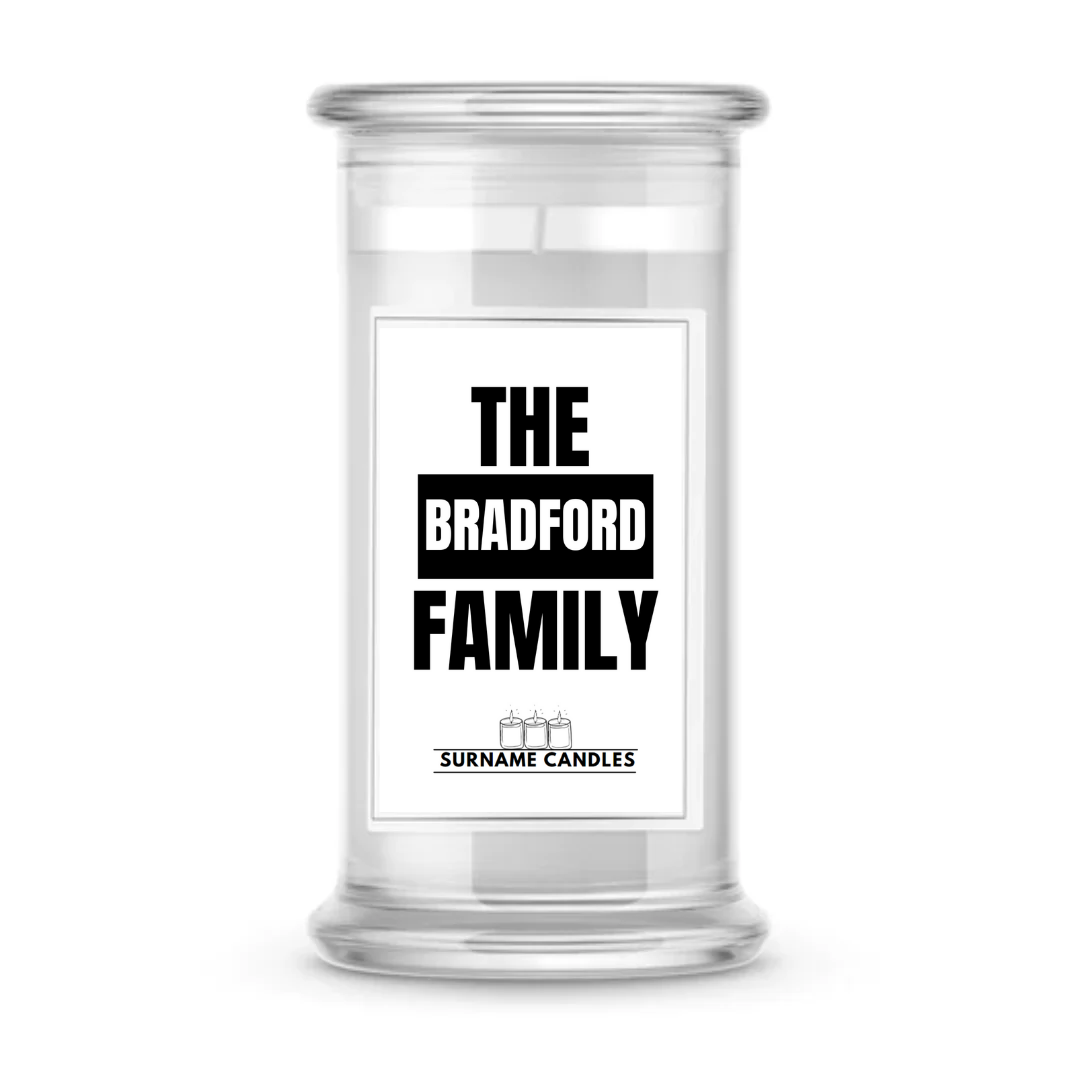 The Bradford Family | Surname Candles