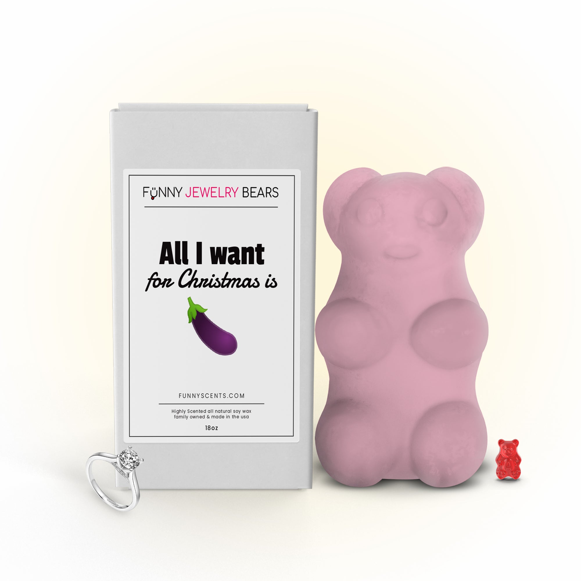 All I Want for Christmas is Funny Jewelry Bear Wax Melts