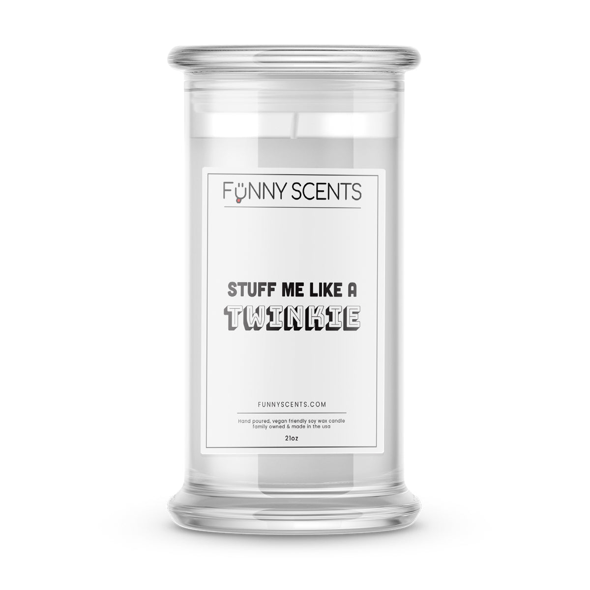 Stuff Me Like a Twinkie Funny Candles